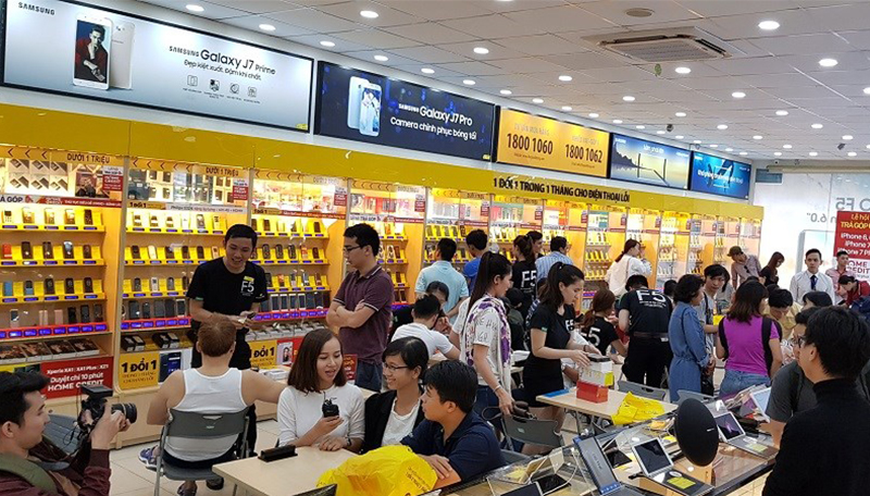 Mua hàng tại Thế Giới Di Động